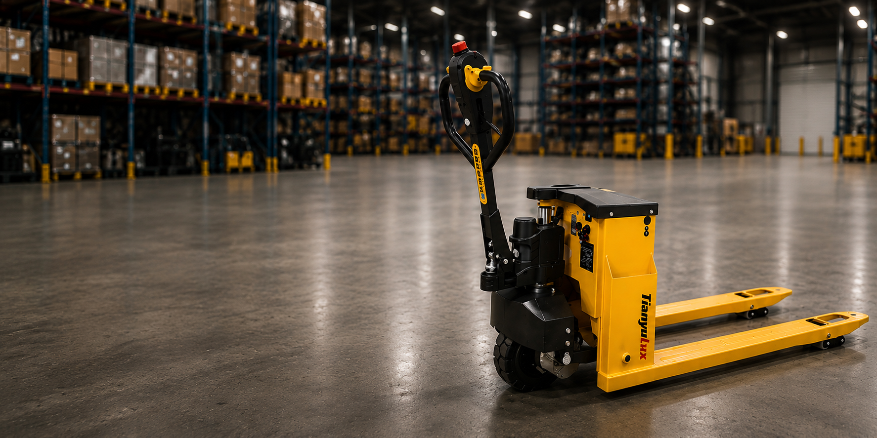 Electric pallet truck